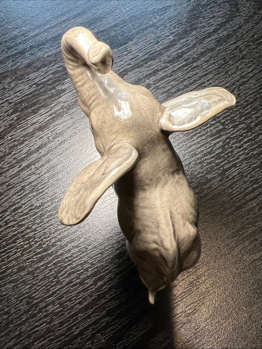 Vintage Goebel Porcelain Baby Elephant Figurine #36012 W. Germany - Picture 7 of 10